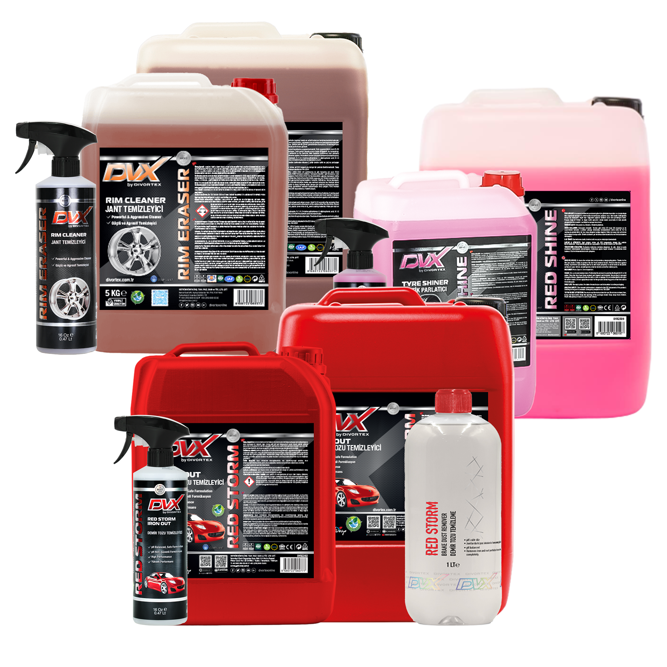 Tyre Shiner And Rim Cleaner