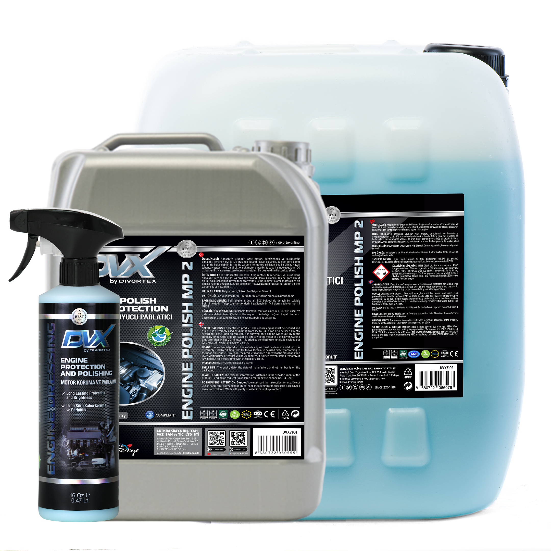DVX Mp2 Engine Protector & Polisher