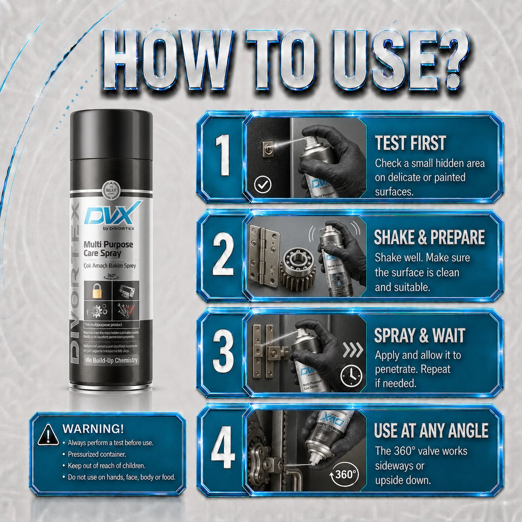 Multi Purpose Sprey 400 ML - how to use