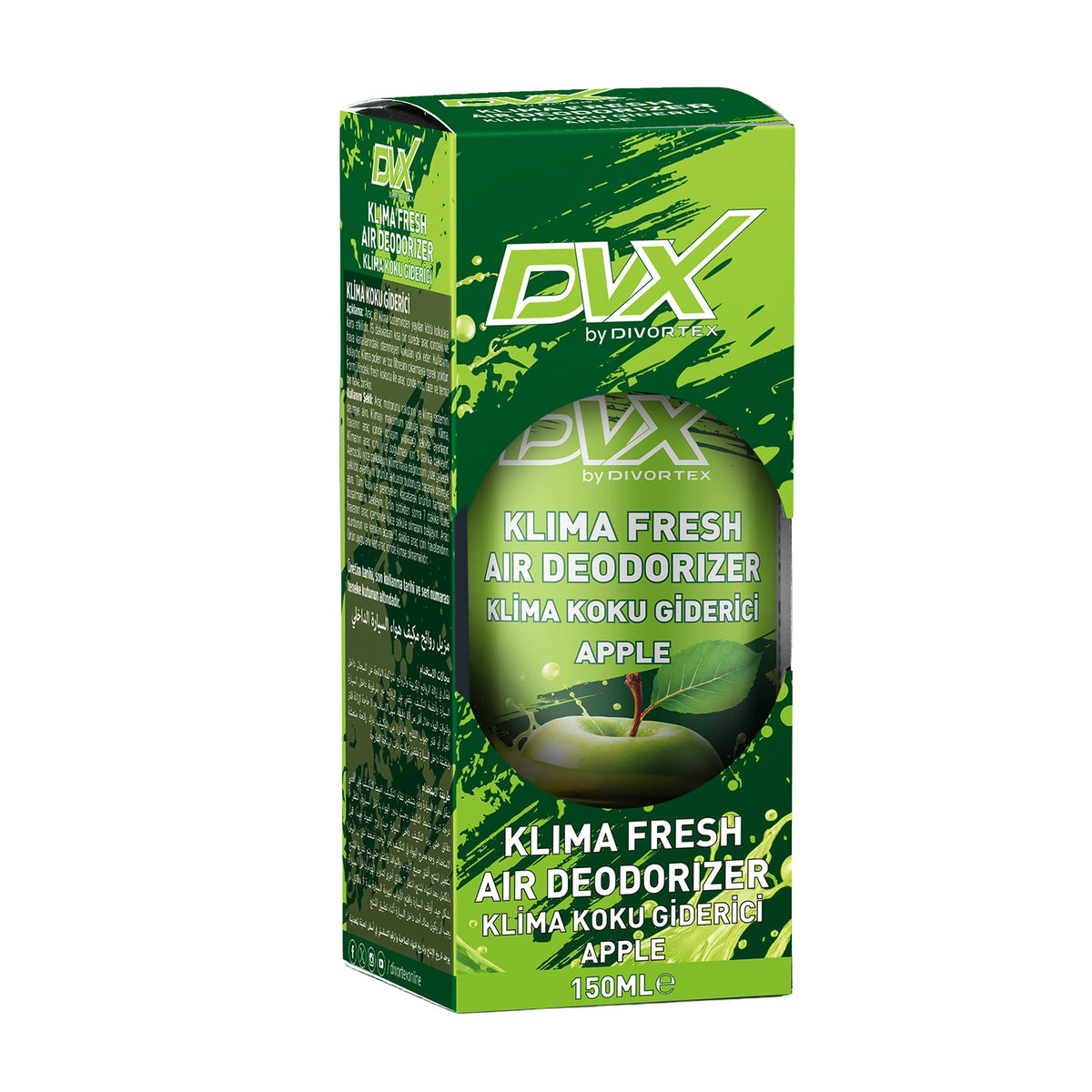 DVX A/C Fresh car A/C odor spray can - product | Apple