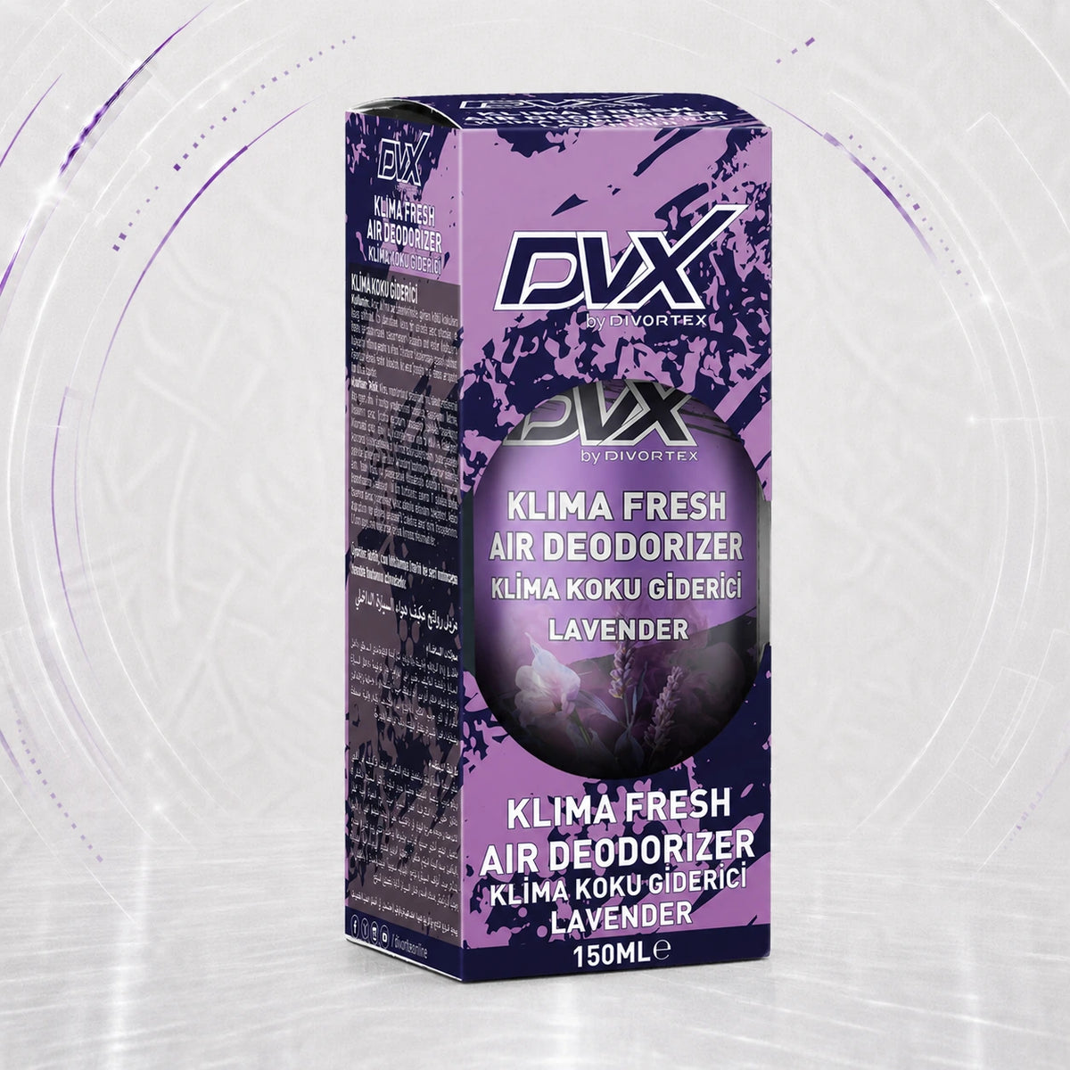 DVX A/C Fresh car air conditioner cleaning spray (3.17 oz) | Lavender