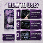 How to use DVX A/C Fresh car A/C spray | Lavender