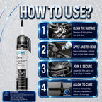 Liquid Gasket Sealant 200 ML - how to use | Black