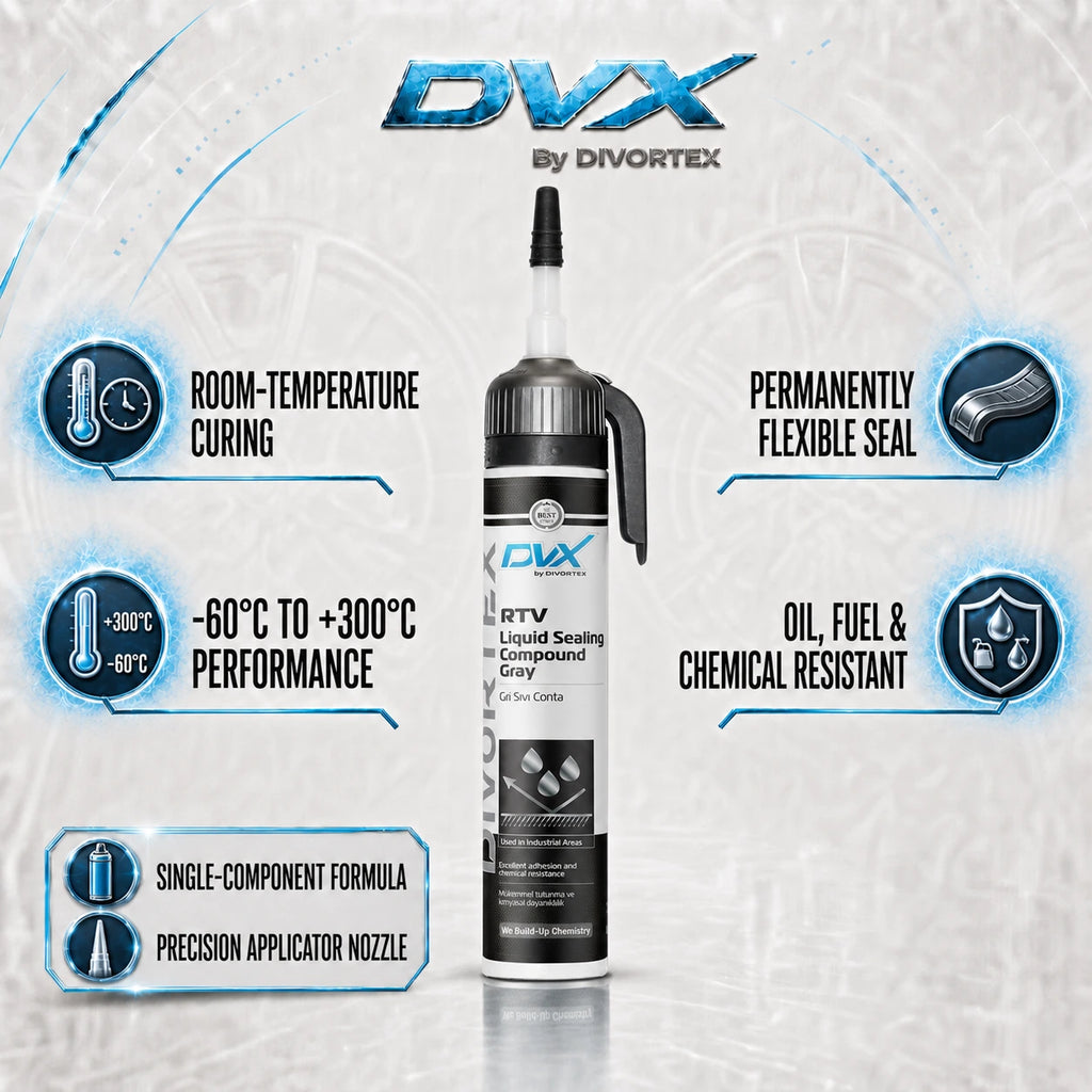 Liquid Gasket Sealant 200 ML - features | Gray