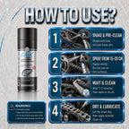Chain Lubricant Sprey (Thin) 400 ML - how to use