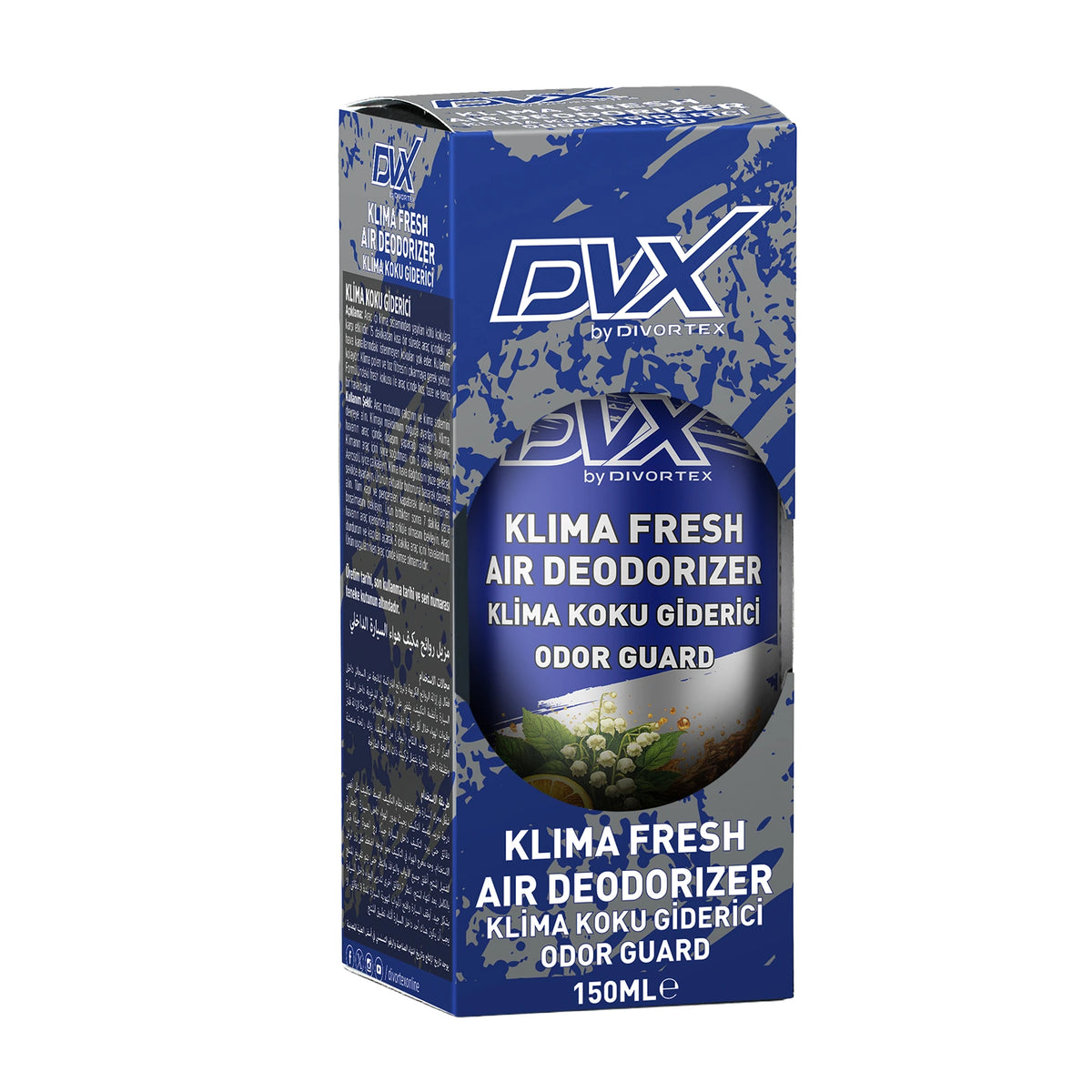 DVX A/C Fresh car A/C odor spray can - product | Odor Guard