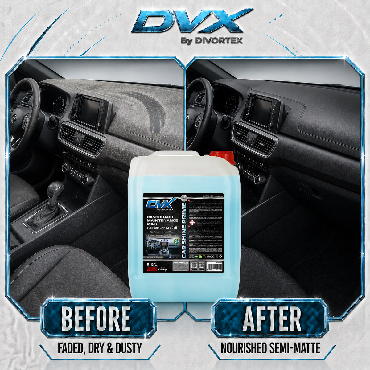 Car Shine Prime - Dashboard Care Milk