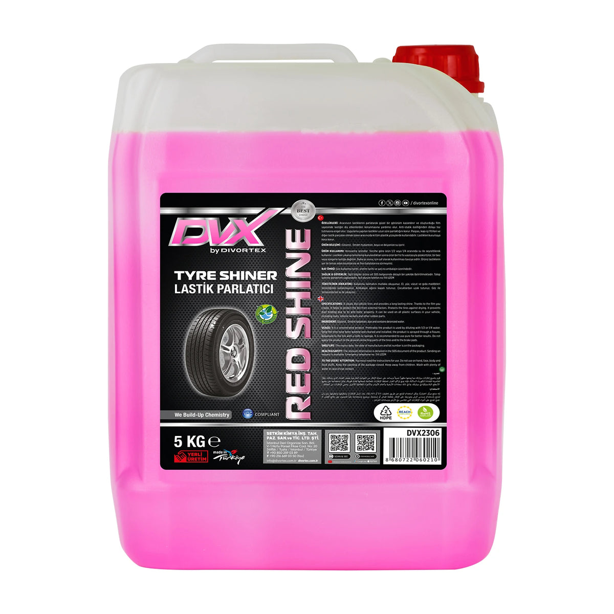 Red Shine - Tire Shiner 5 KG - product