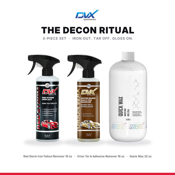 The Decon Ritual – 3-Piece Paint Decontamination Set