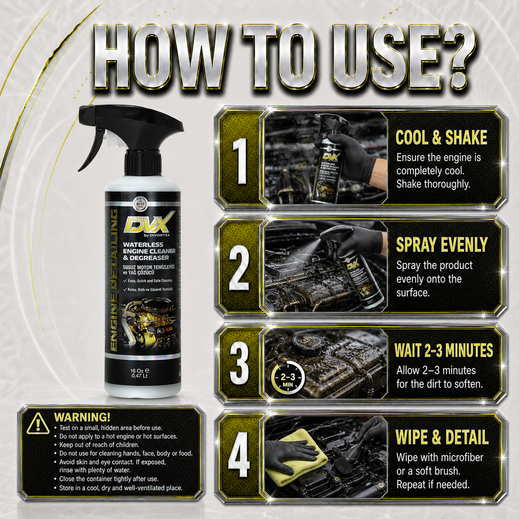 Full Clean 2 - Waterless Engine Cleaner (16 oz)