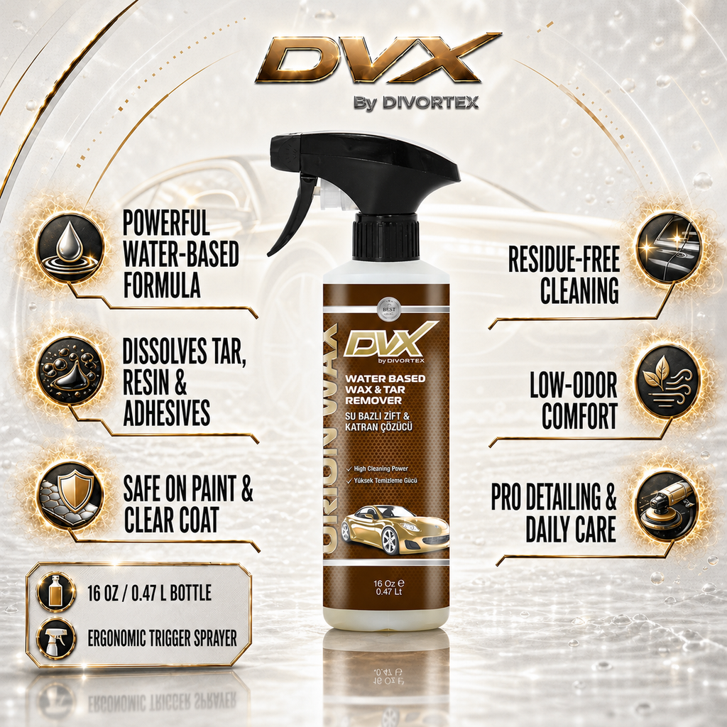 Orion Wax - Tar & Adhesive Remover, Water Based (16 oz)