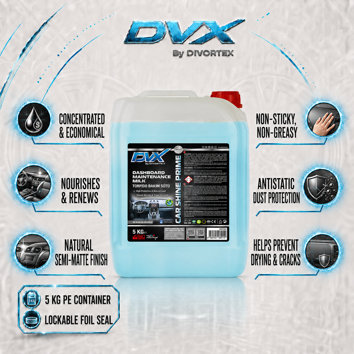 Car Shine Prime - Dashboard Care Milk