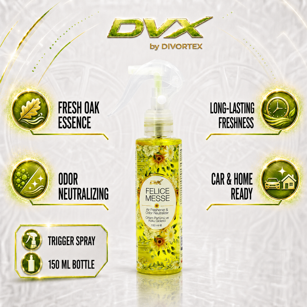 Felice - Car & Room Fragrance (150 ml) - features | Mese