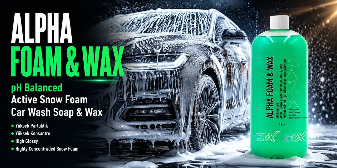 Alpha Foam & Wax pH Balanced Active Snow Foam Car Wash