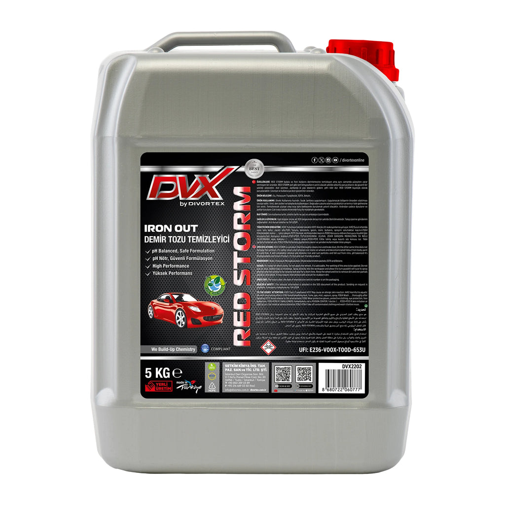 DVX | Red Storm - Iron Fallout Remover (5 kg)