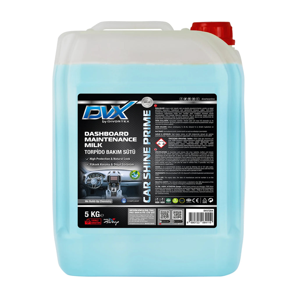 DVX | Car Shine Prime - Dashboard Care Milk (5 kg)