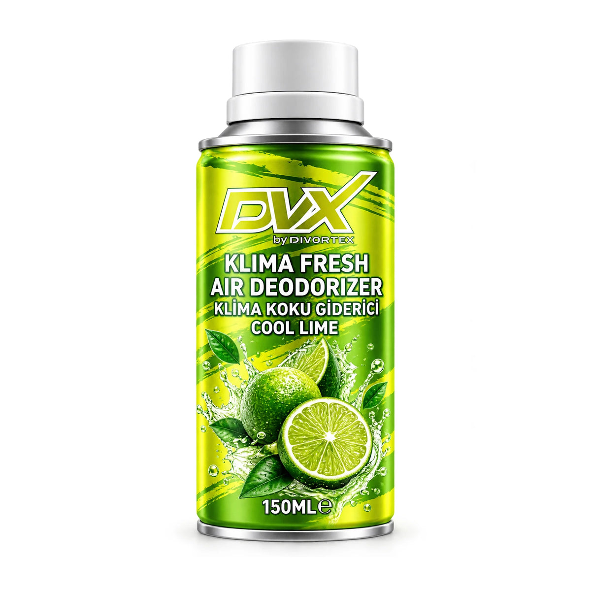 DVX A/C Fresh car air conditioner cleaning spray (3.17 oz) | Cool Lime