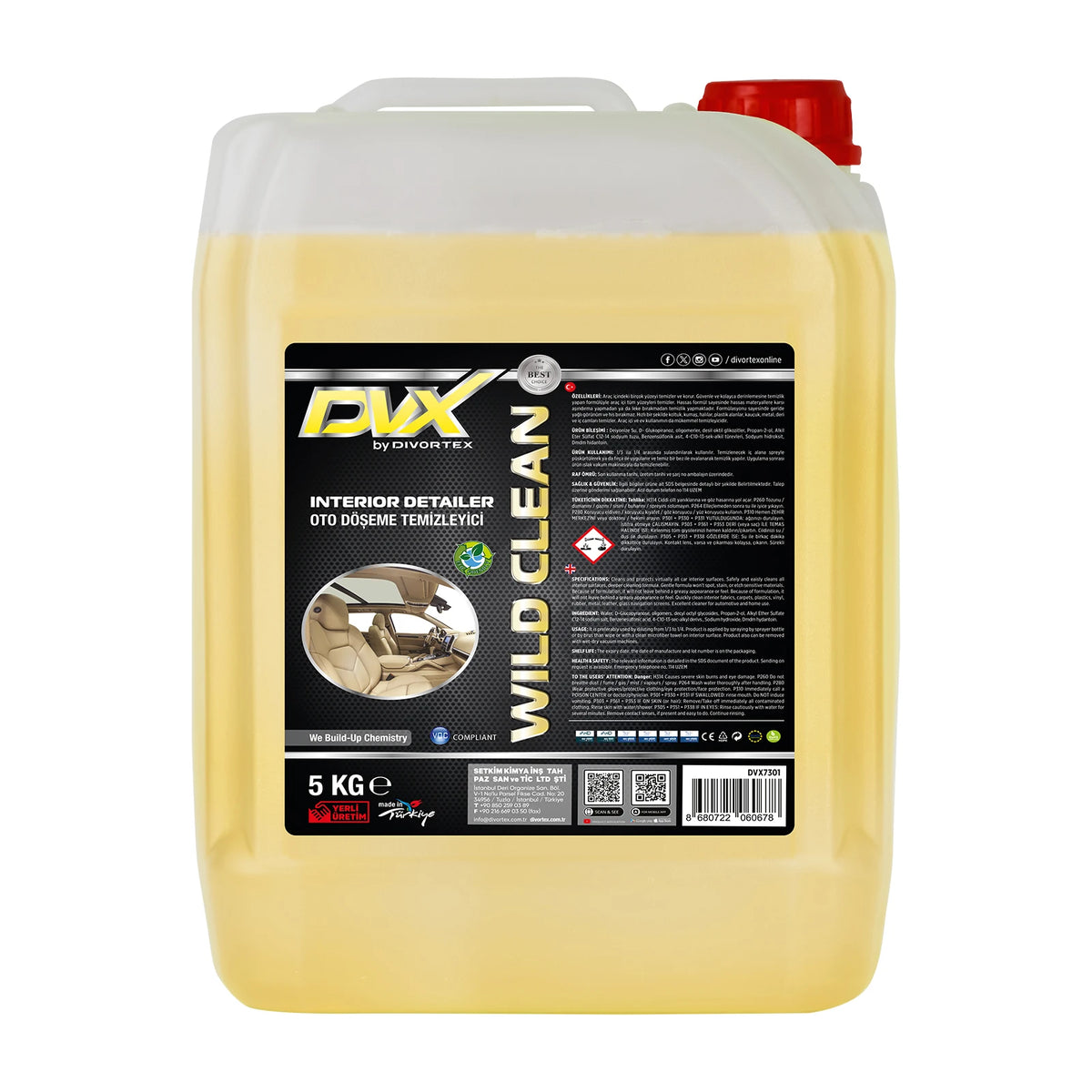 DVX | Wild Clean - Upholstery Cleaner (5 kg)