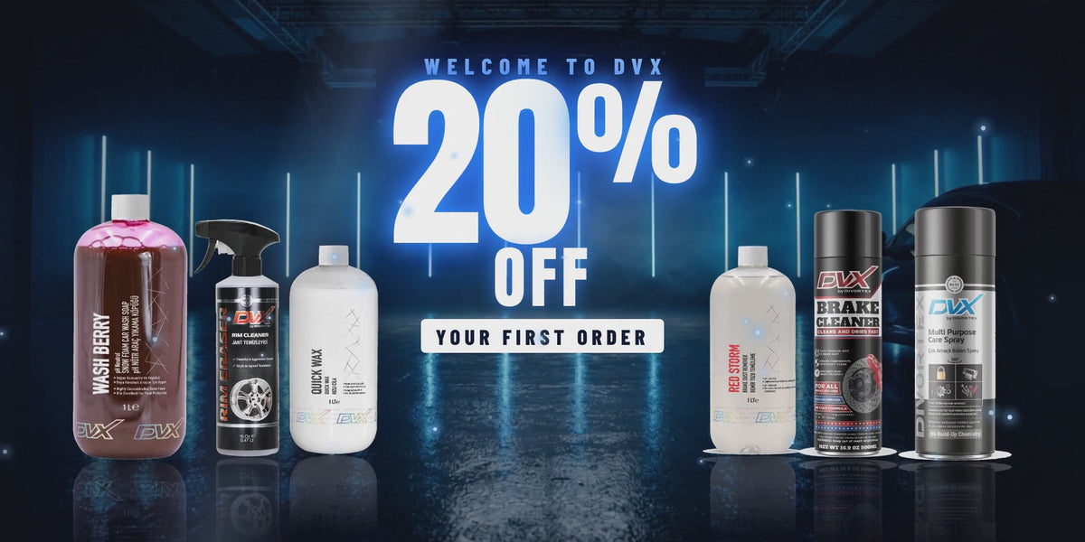 DVX welcome offer 20% off your first order with code WELCOME20
