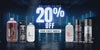 DVX welcome offer 20% off your first order with code WELCOME20